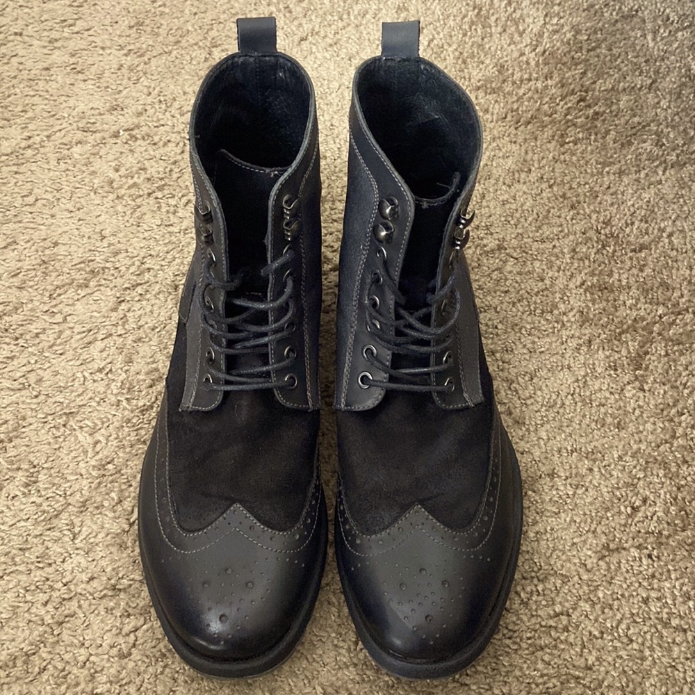 Robert Wayne upper men shoes; black
